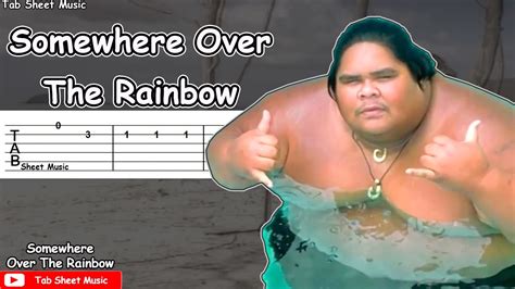 israel kamakawiwo'ole over the rainbow chords